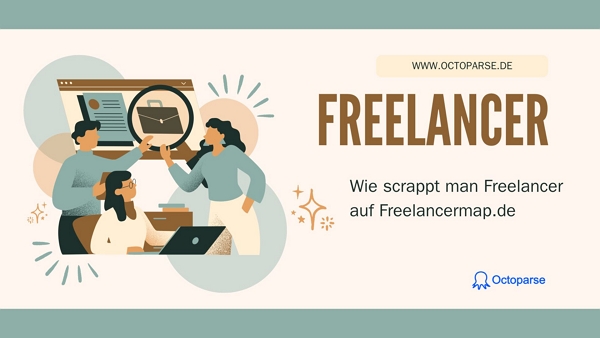 Freelancer von Freelancermap.de scrappen | Octoparse