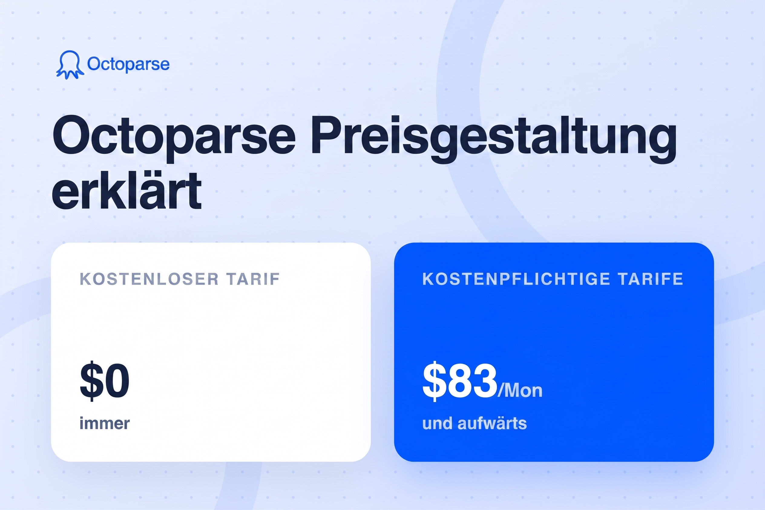 Octoparse Kosten: Preise und Pläne im Überblick