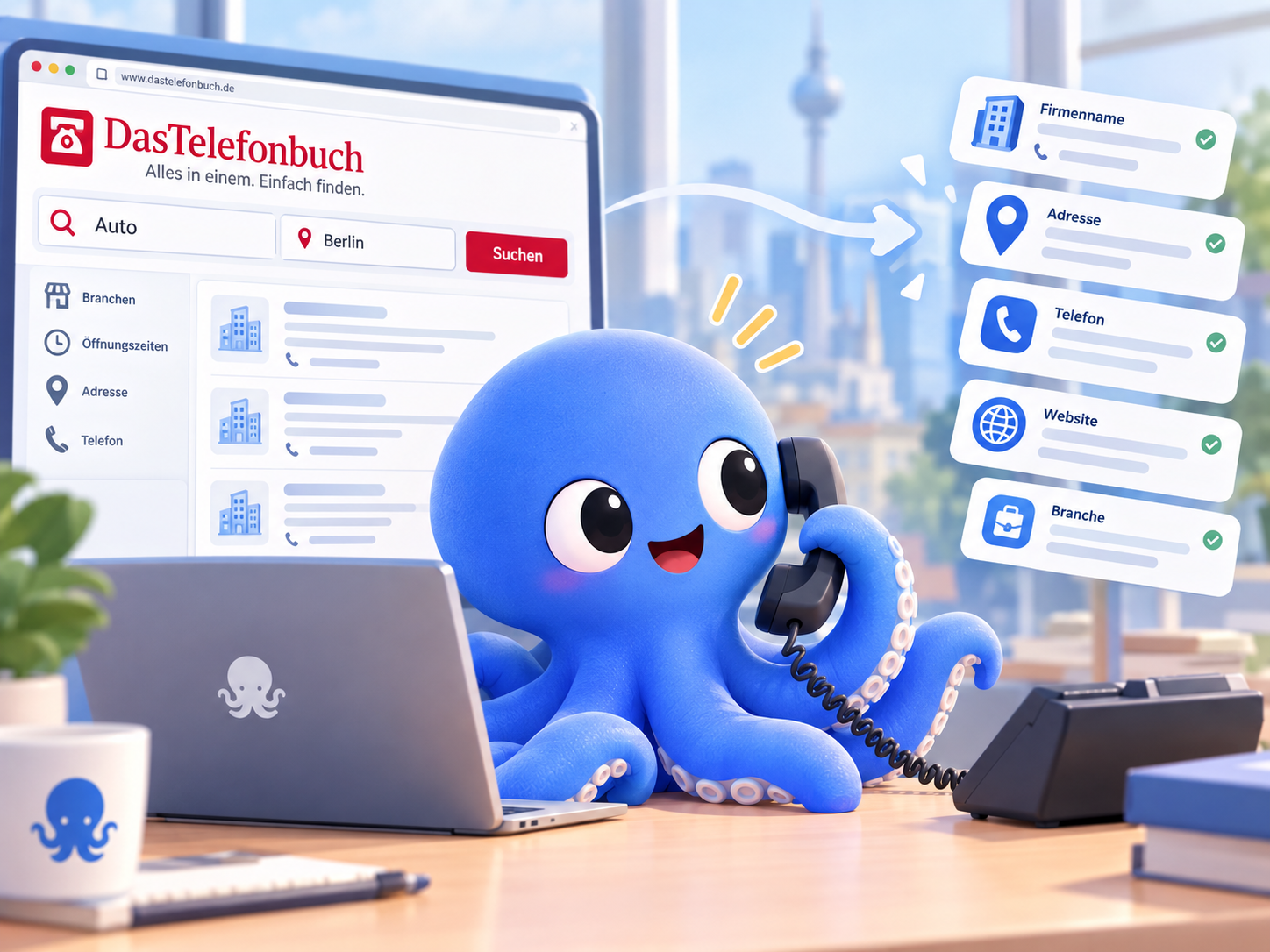 Das Telefonbuch und BundesTelefonbuch: So bauen Sie Ihre B2B-Vertriebsliste automatisiert auf (2026)