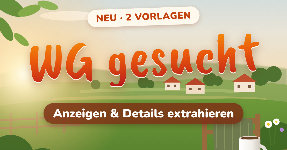 WG-Gesucht-Daten ohne API abrufen: WG-Inserate mit Miete, Größe und Einzugsdatum per KI