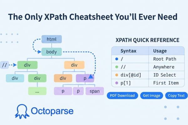 XPath Cheatsheet: Syntax, Axes, and contains() for Web Scraping