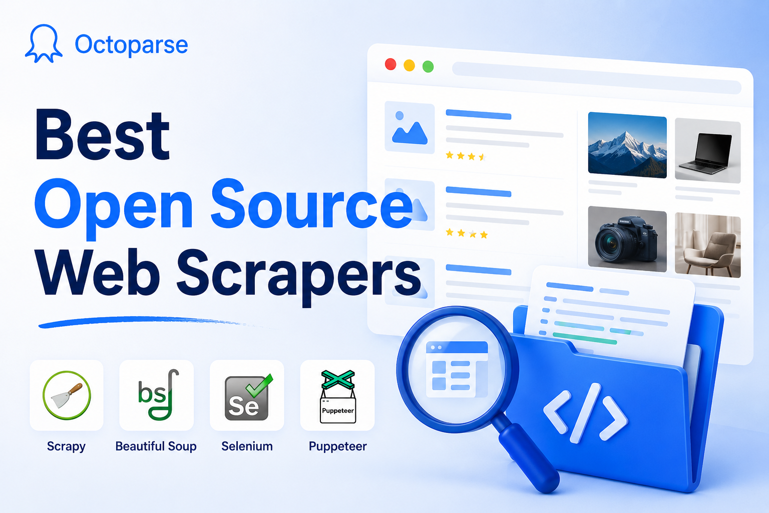 10 Best Open Source Web Scrapers & Libraries in 2026 (Python, JS, AI-Native)