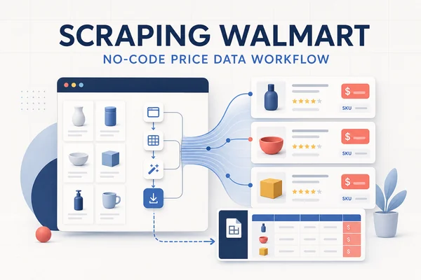 Scraping Walmart: How to Build a No-Code Price Scraper
