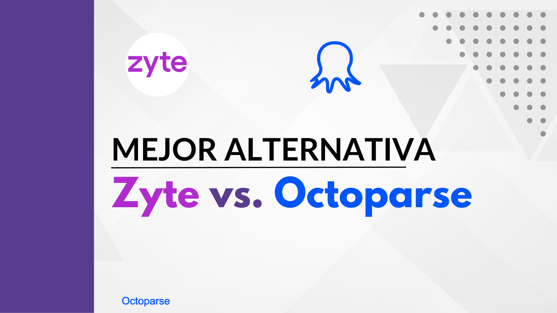 Octoparse vs. Zyte : ¿Cuál es Mejor?