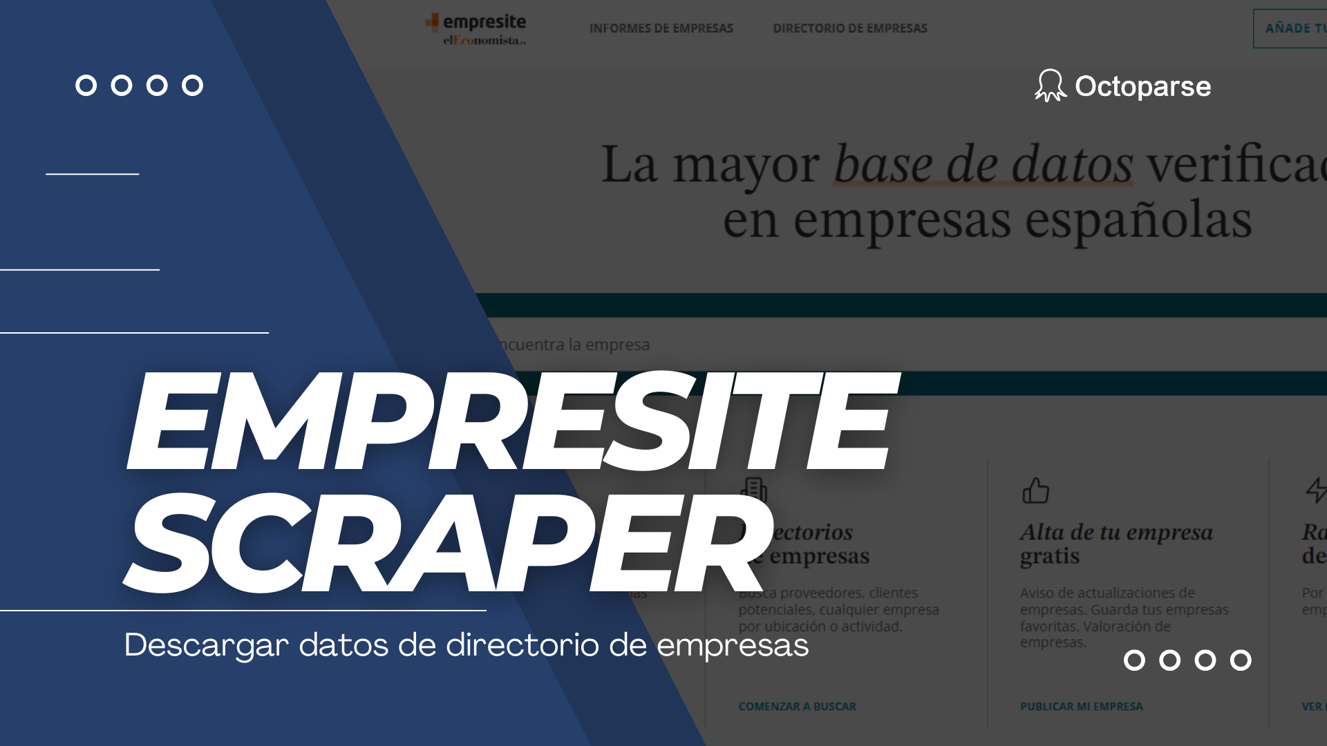  C mo Scrapear Directorio De Empresas De Empresite Octoparse