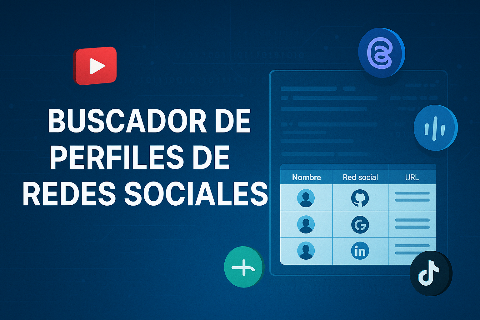Buscador de perfiles de redes sociales: guía esencial