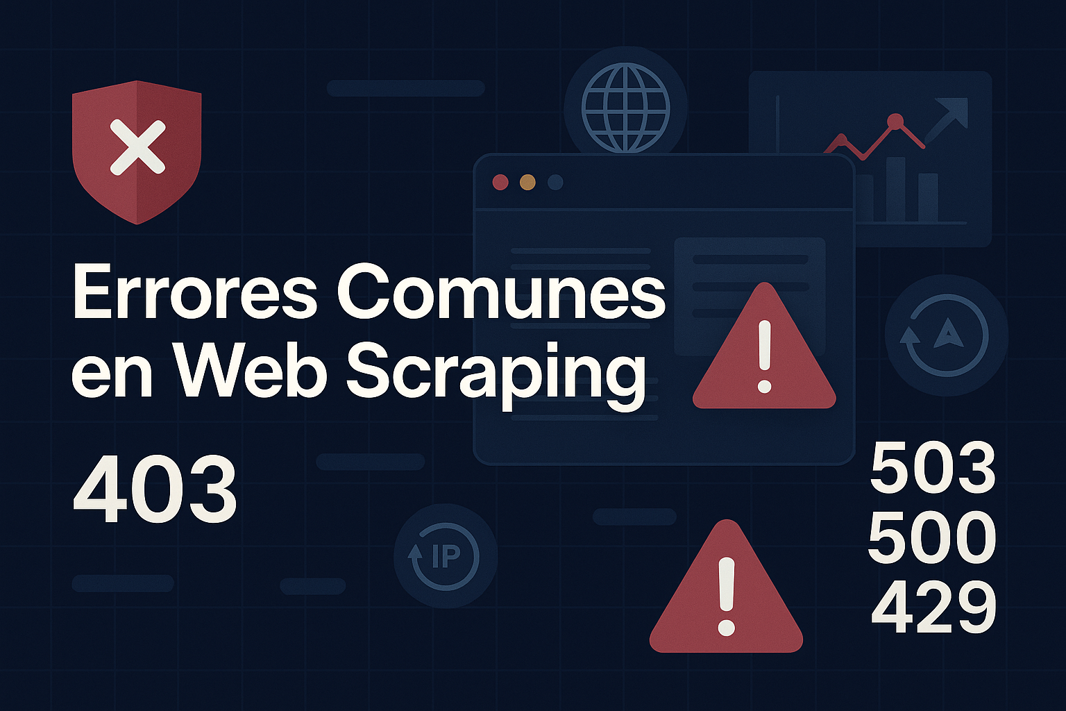 Cómo solucionar los errores comunes en Web Scraping