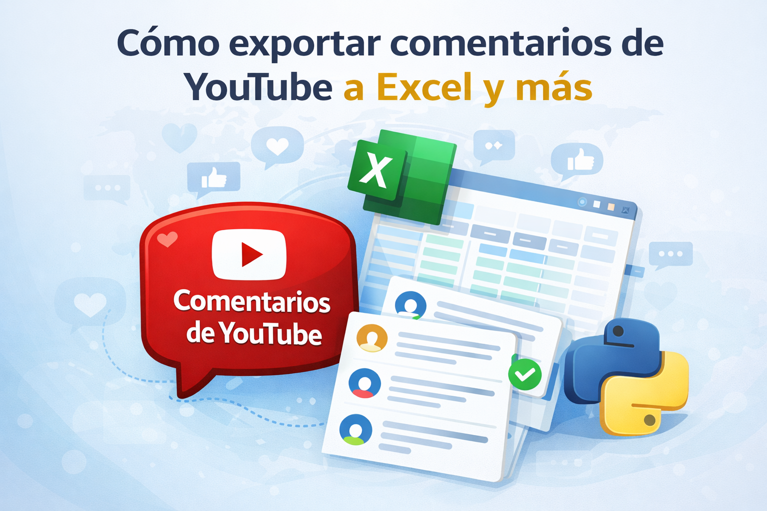Cómo exportar todos los comentarios de YouTube