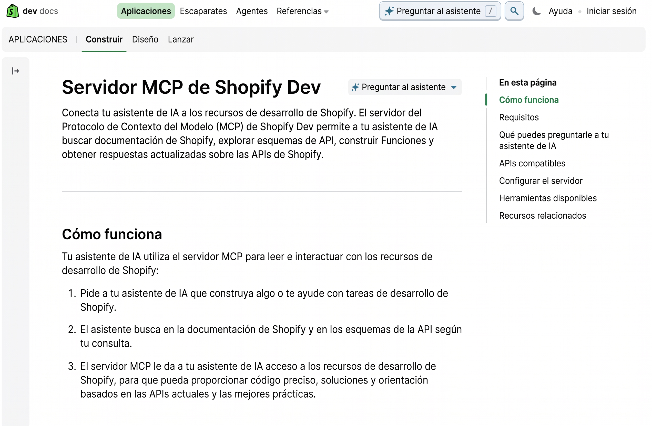 Shopify MCP para analizar tiendas en línea