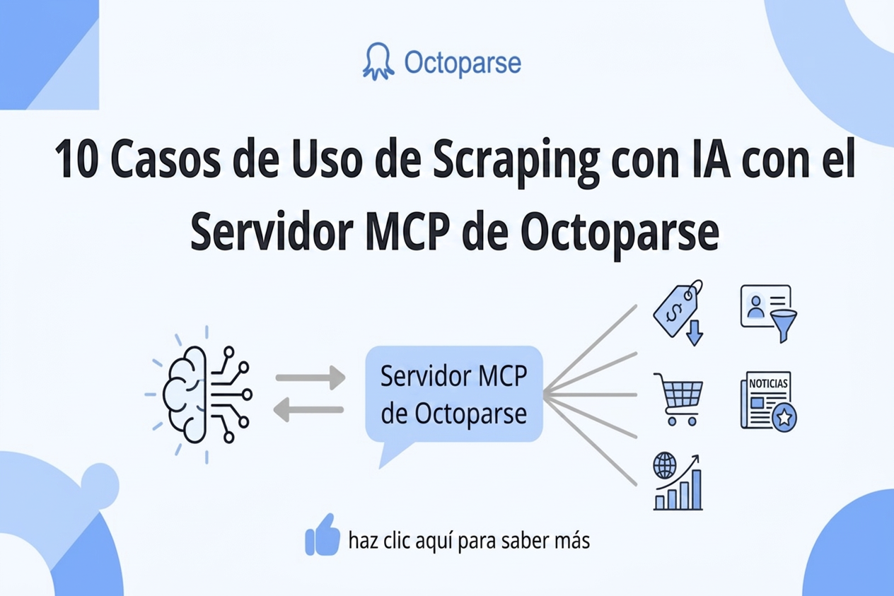 Guía Práctica de Web Scraping con IA y Octoparse MCP