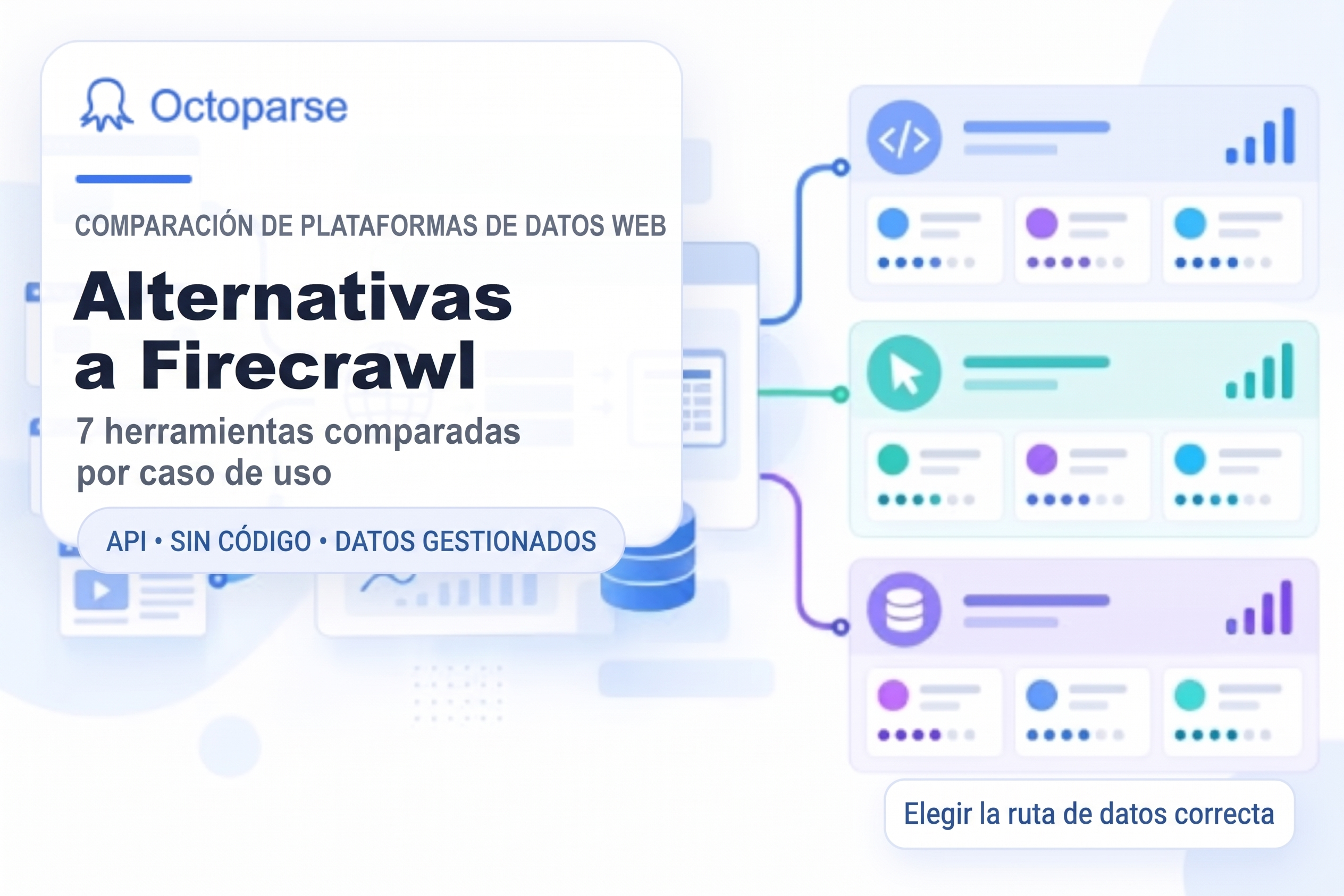 Alternativas a Firecrawl: ¿cuál sirve si no sabes programar?