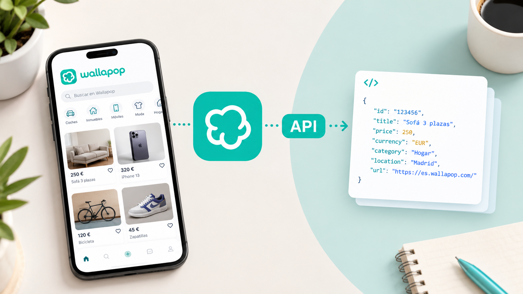 ¿Wallapop API para tus datos? Qué existe y qué te sirve