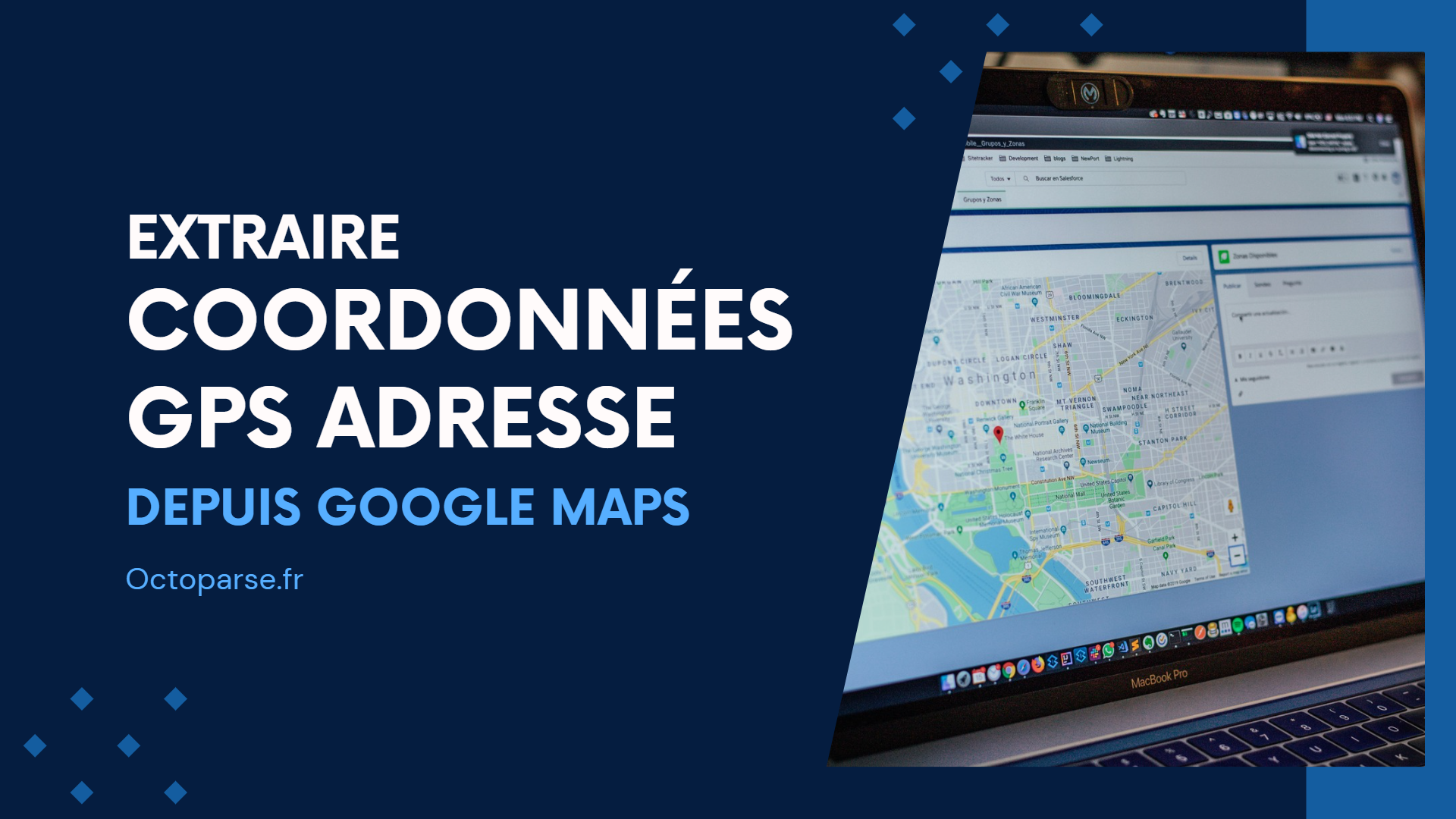 Comment extraire les coordonnées GPS adresse depuis Google Maps ?