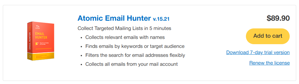 Atomic Email Hunter