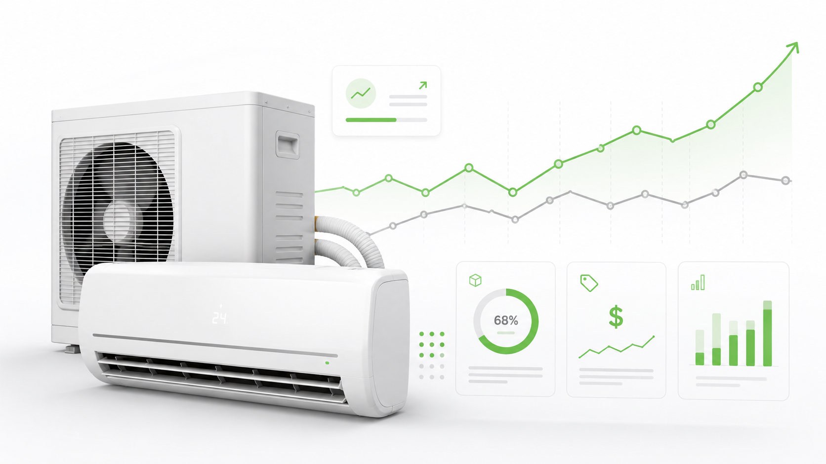 Midea PortaSplit : suivre le stock et les réapprovisionnements en France