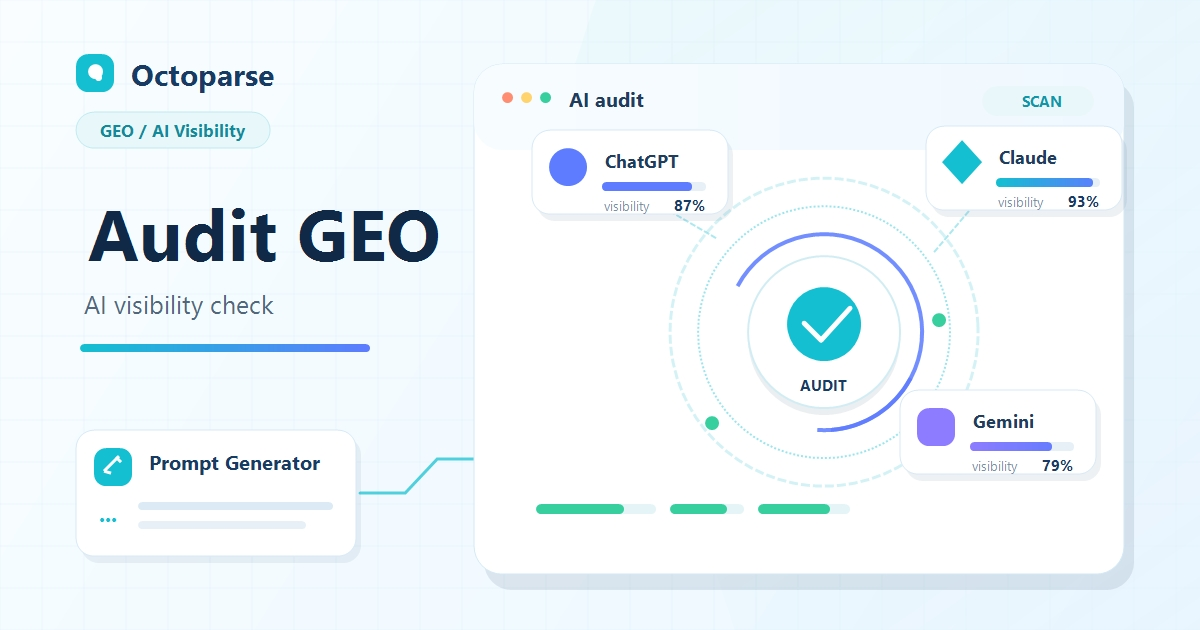 Audit GEO gratuit : votre marque est-elle visible dans ChatGPT et Claude ?