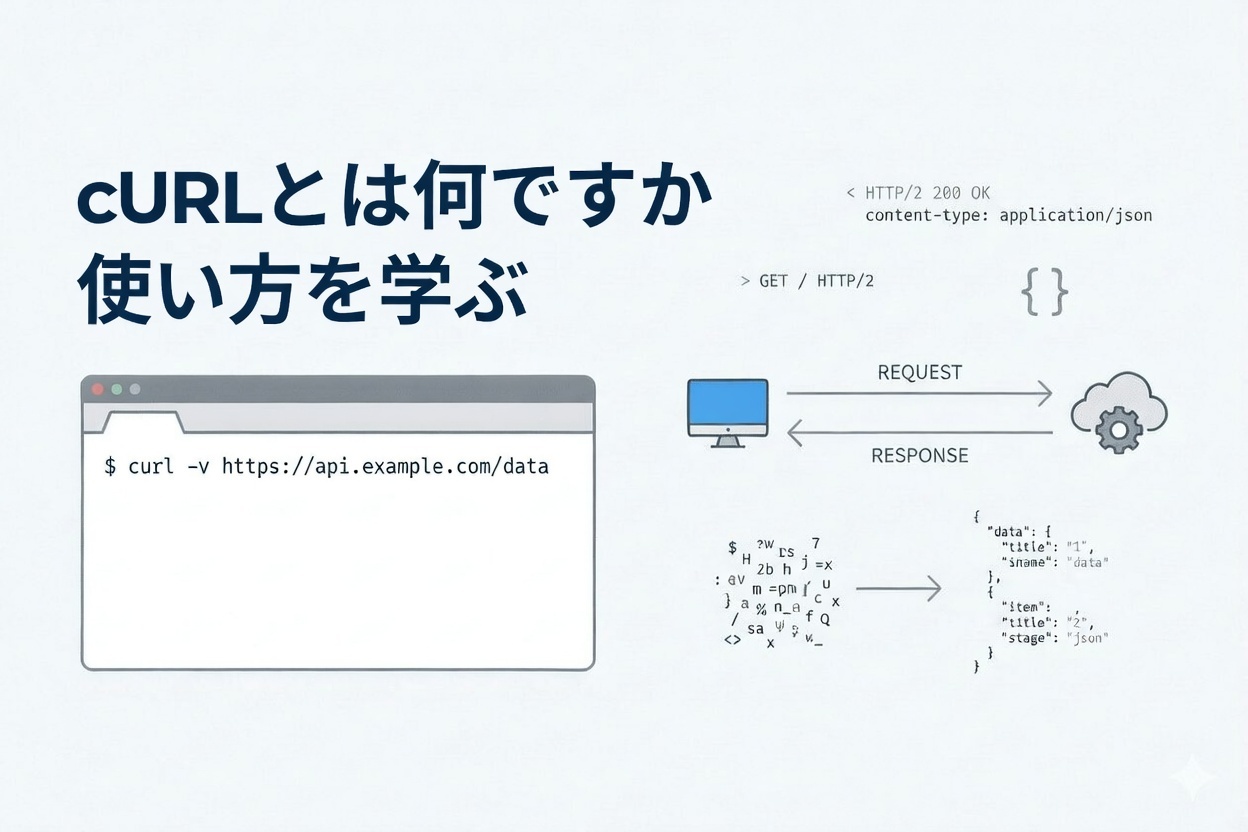 cURLとは何か？2026年でも使われ続ける理由と、APIリクエストを実務で理解する完全ガイド | Octoparse