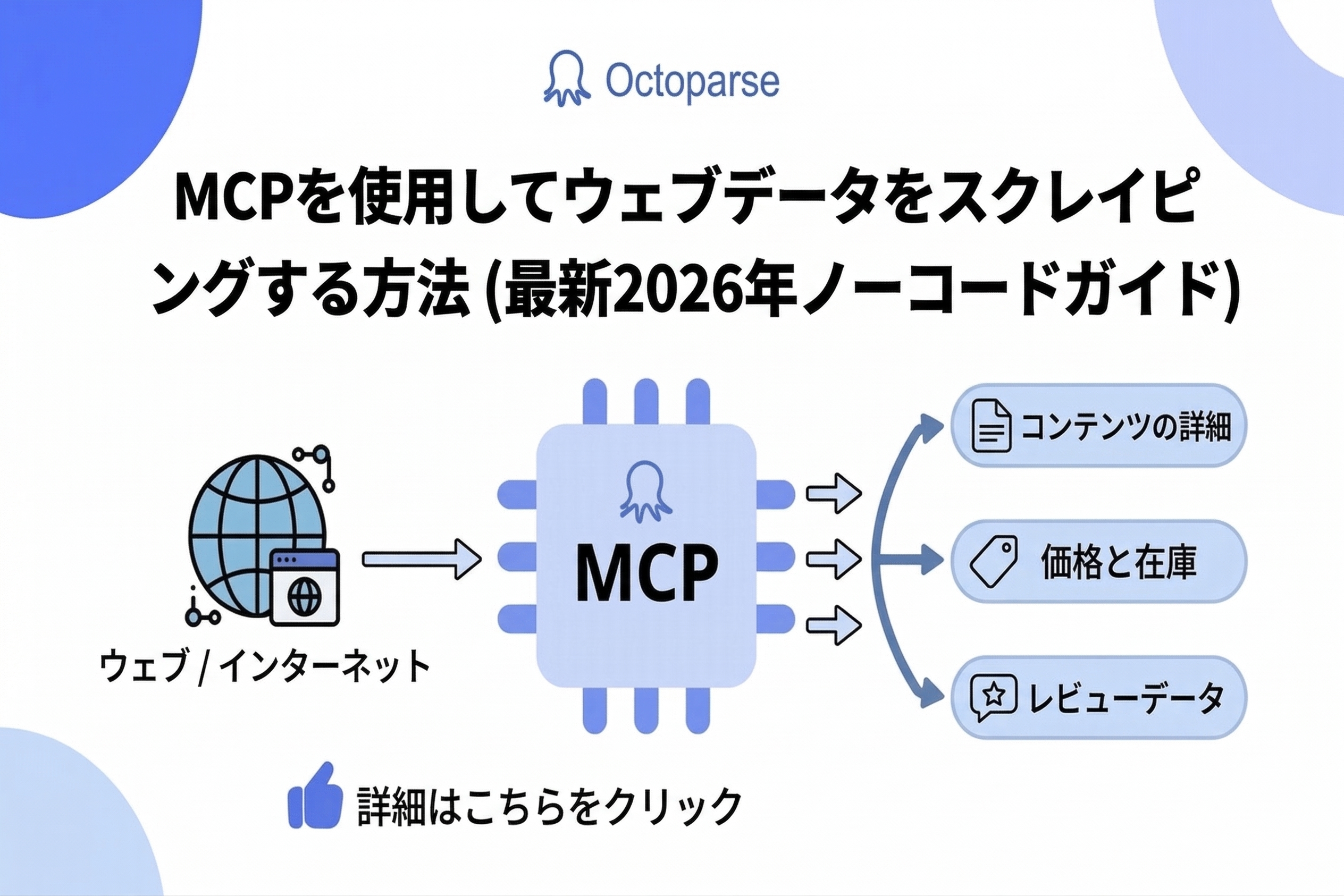 MCP×AIでWebスクレイピング完全ガイド｜コード不要で自動データ取得【2026年版】