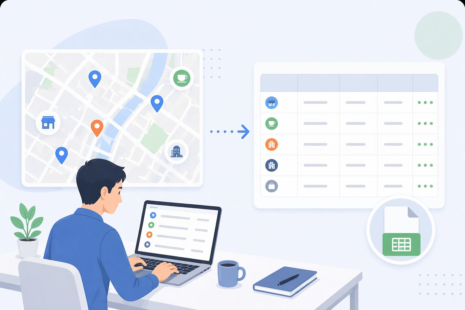 Googleマップをスクレイピングする方法｜営業リストを効率的に作成する手順
