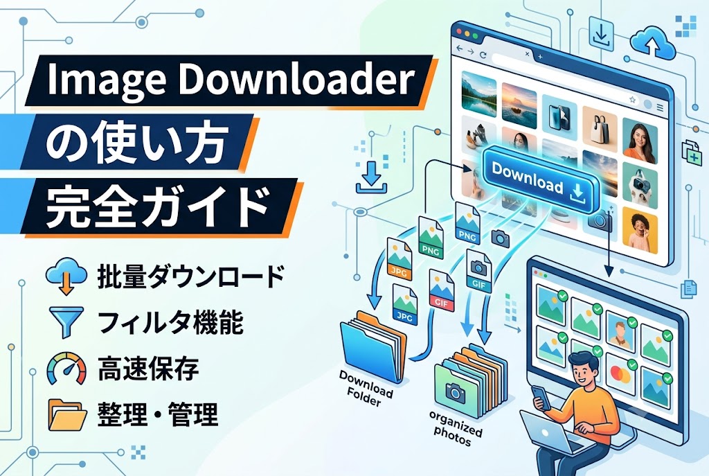 Image Downloaderの使い方完全ガイド｜保存できない時の解決策も