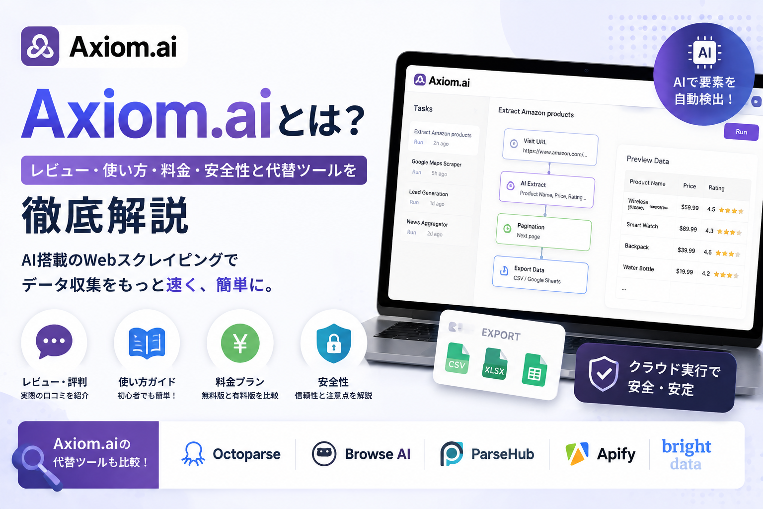 Axiom.aiとは？そのレビュー・使い方・料金・安全性と代替ツールを徹底解説