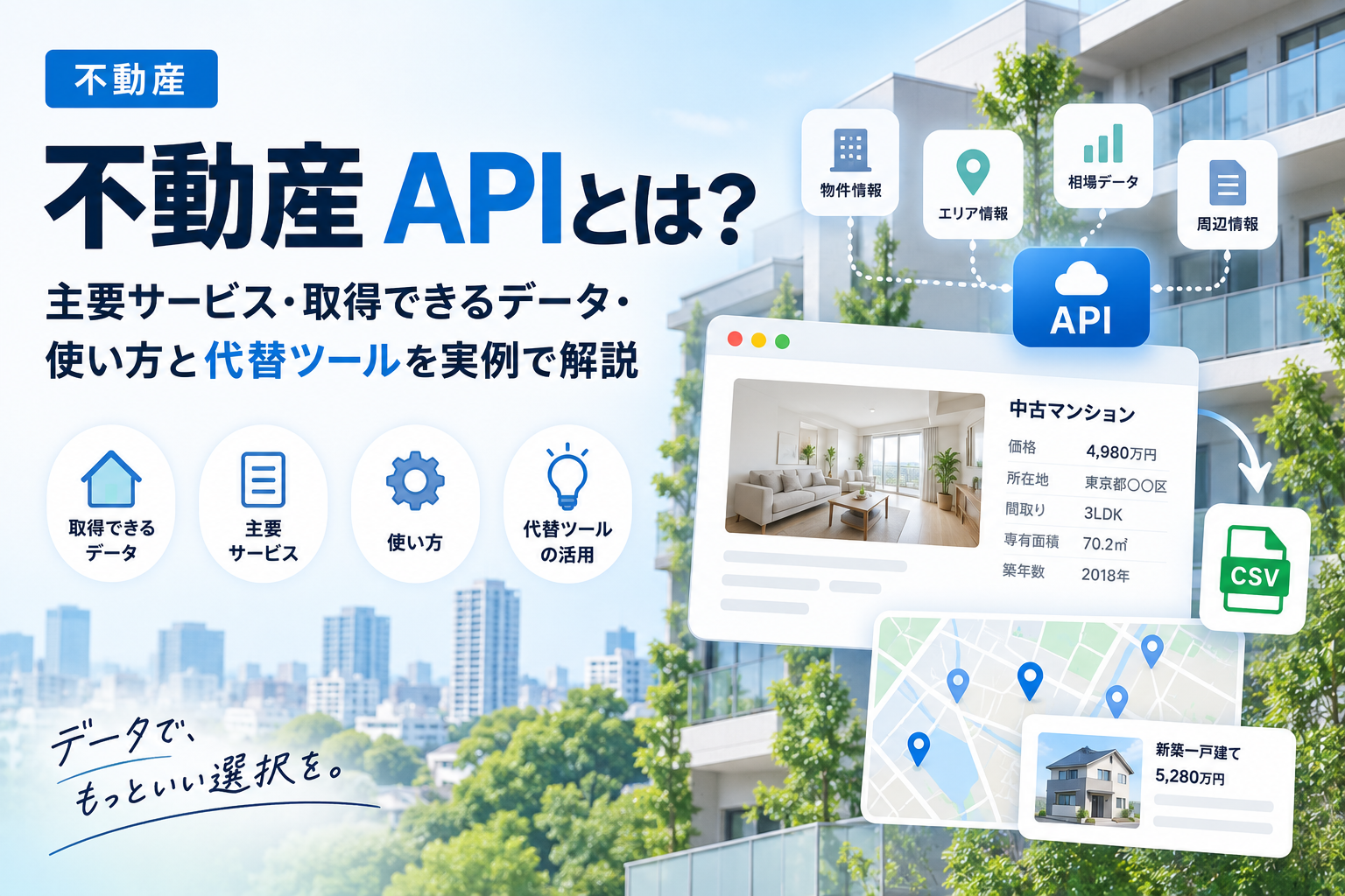 不動産 APIとは？主要サービス・取得できるデータ・使い方と代替ツールを実例で解説 | Octoparse